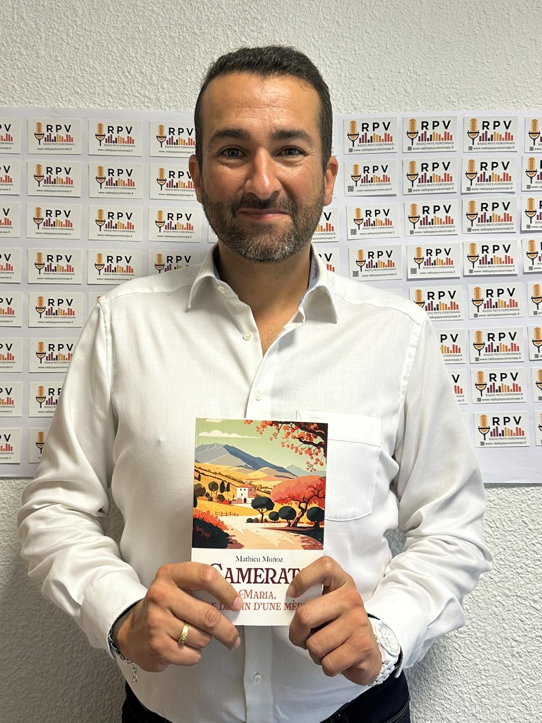 Le Parrain de ce 2&egrave;me anniversaire RPV Mathieu Munoz &Eacute;crivain Auteur Entrepreneur sur la Commune de Rives.jpg (228 KB)